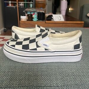 Wmns Super ComfyCush Slip-On 'Big Classics Checker' 8.5